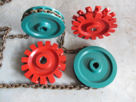 Chainwheel cast iron for 10 mm chain