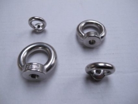 Stainless steel eye nuts