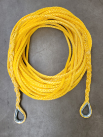 Split rates HMPE winch ropes