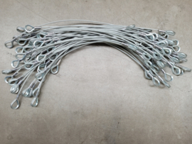 PVC-coated steel cable