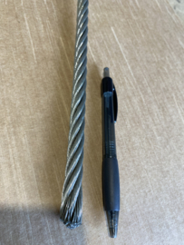 Verzinkte lierkabel 12 mm/ 6*36WS+Staalkern