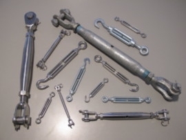 Stainless steel and Galvanised rigging and turnbuckles