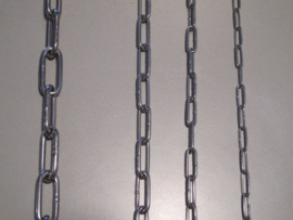 Stainless long link chain pro length 30 metres