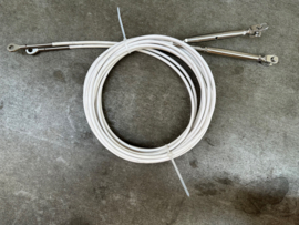 Railing Draht PVC ummantelt mit Edelstahlkern 5*7 mm