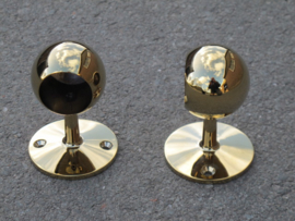 Handrail Holder BOL end model Brass - stainless- Black