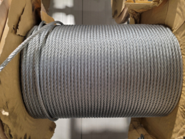 Galvanised steel wire rope 8 mm