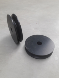 plastic disc for rope systems