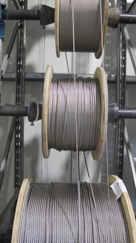Plaats Competitief Schildknaap RVS kabel 6 mm (Lengte : per 1000 meter) | RVS staalkabel voor allerlei  doeleinden | Touw en staalkabelhandel J.E.Staal