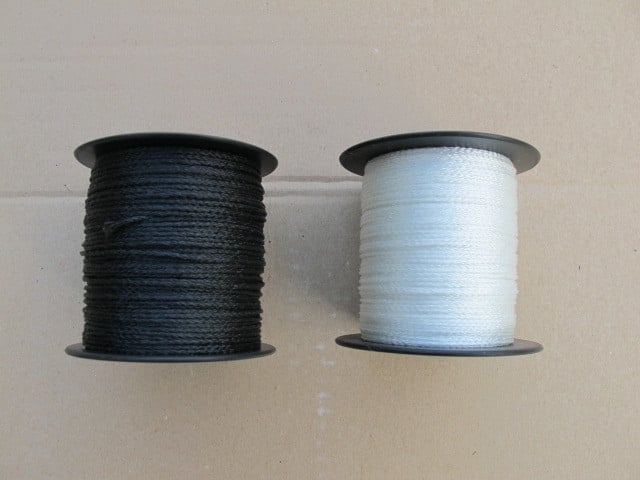 Nylon 1 mm wit en Nylon gevlochten touw | Touw en staalkabelhandel J.E.Staal