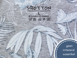 Boxershort - SQOTTON® - Jungle - Marineblauw
