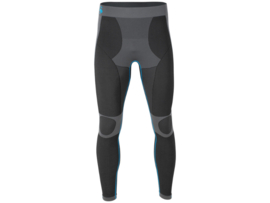 Performance Sportbroek heren lang - Thermobroek - Runningbroek - Zwart/Grijs