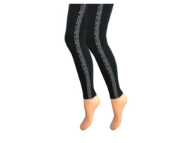 Dames legging - Katoen - Gestreept - Luipaard print