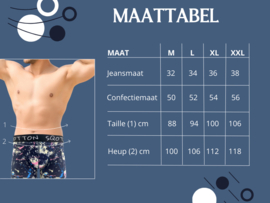 Heren boxershorts - SQOTTON® - 6 stuks - Spetters/Jungle