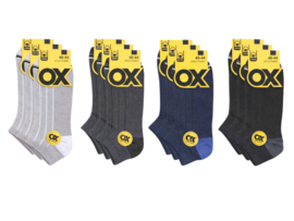 12 paar Heren sneakersokken - Active Mix - Stripe