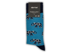 SQOTTON® - Naadloze sokken - Olifant
