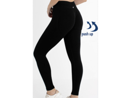 Dames Sportlegging WOOSTER® - Shape & Liftend Effect - Zwart