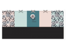 5 stuks Katoenen dames slips - dandelion - mint-roze