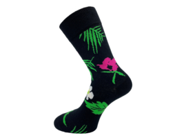 SQOTTON® - Naadloze sokken - Tropical Flower