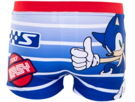 Sonic the Hedgehog - Jongens Zwembroek - Blauw
