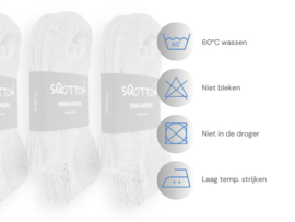 12 paar Katoenen sneakersokken - Naadloos - Grijs