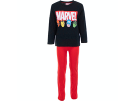 Kinderpyjama - Avengers - Zwart/Rood