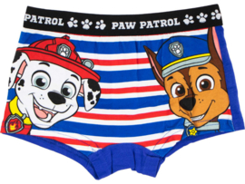 2 Pack PAW Patrol Jongens boxershorts - Biologisch Katoen - Rood-Blauw