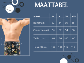 Boxershort - SQOTTON® - Kungfu - Zwart