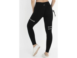 Dames Sportlegging WOOSTER® - Shape & Liftend Effect - Zwart
