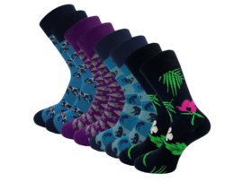 8 paar Naadloze sokken - Tropical