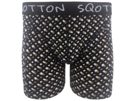 Boxershort - SQOTTON® - B-Style  - Zwart