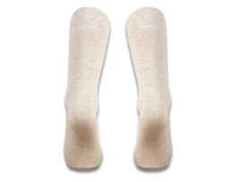 6 paar SQOTTON® Katoenen sokken - Naadloos - Beige-mix