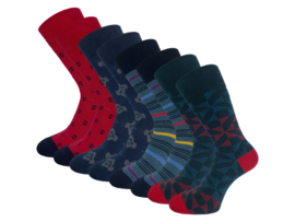 8 paar Naadloze sokken - Glens