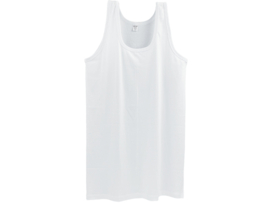 Onderhemd - SQOTTON® - King size - Wit - 4XL/5XL