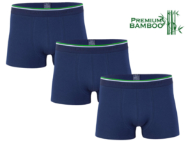 3 stuks Heren boxershort  - Bamboe - Ondergoed - Marineblauw