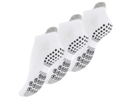 3 Paar STARK SOUL® Yoga sokken met antislipzool - Wit