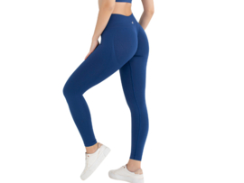 Dames Sportlegging WOOSTER® - Shape & Liftend Effect - Blauw