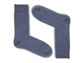 6 paar SQOTTON® Katoenen sokken - Naadloos - Jeans-mix