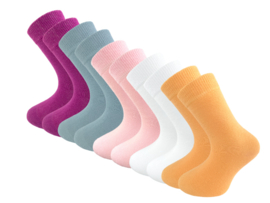 10 paar Kindersokken - SQOTTON® - Sorbet