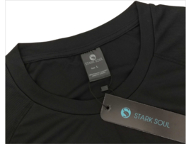 Stark Soul - Performance Sportshirt heren - Kort mouwen - Zwart