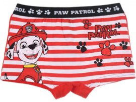 2 Pack PAW Patrol Jongens boxershorts - Biologisch Katoen - Wit/Blauw-Rood/Wit