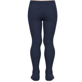 Dunne Katoenen Meisjesmaillot - Kindermaillot - Marineblauw