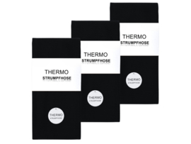 3-Pack - Dames Thermo maillot - Zwart