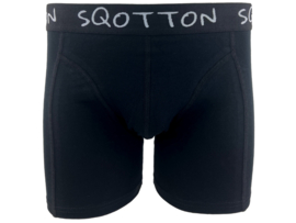 Boxershort - SQOTTON® - Basic - Zwart