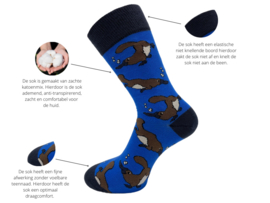 8 paar Naadloze sokken - Funky Animals