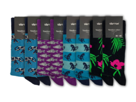 8 paar Naadloze sokken - Tropical