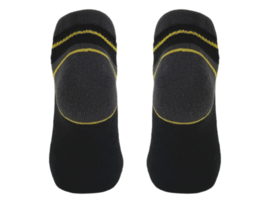 6 paar SQOTTON® Lage Werksokken - Met Badstofvoering en Lipje - Naadloos - Zwart