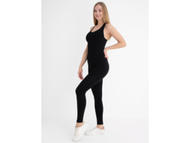Dames Sport Jumpsuit WOOSTER® - Shape & Liftend Effect - Zwart