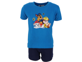 Kinderpyjama - Shortama - Paw Patrol - Blauw