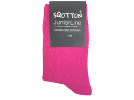 Kindersok - SQOTTON® -  Fuchsia