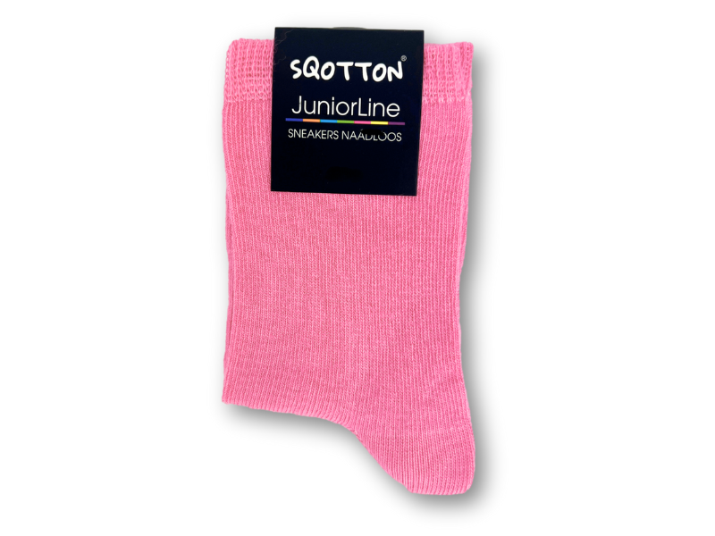 Meisjessok - Katoen - SQOTTON® - Roze
